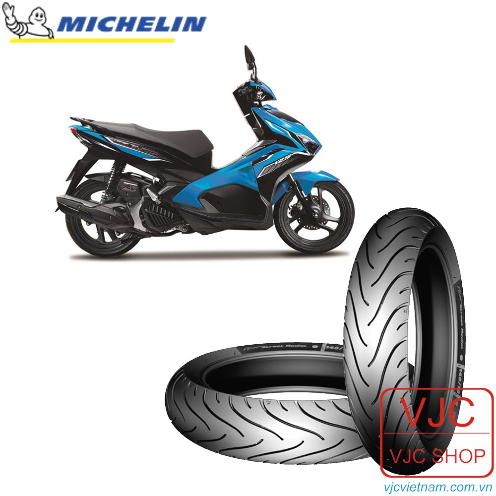 Lốp ( Vỏ ) xe Airblade Michelin trước 80/90-14 hoặc sau 90/90-14 PILOT STREET _ Lốp Trung Thành