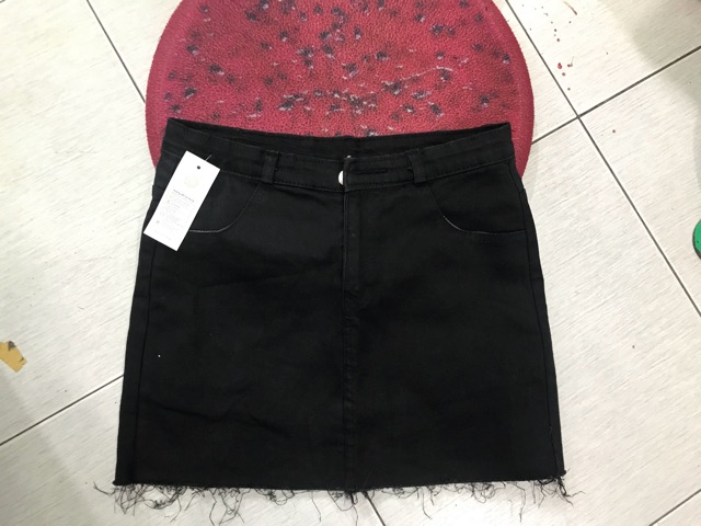 Chân váy kaki dày chữ a kn