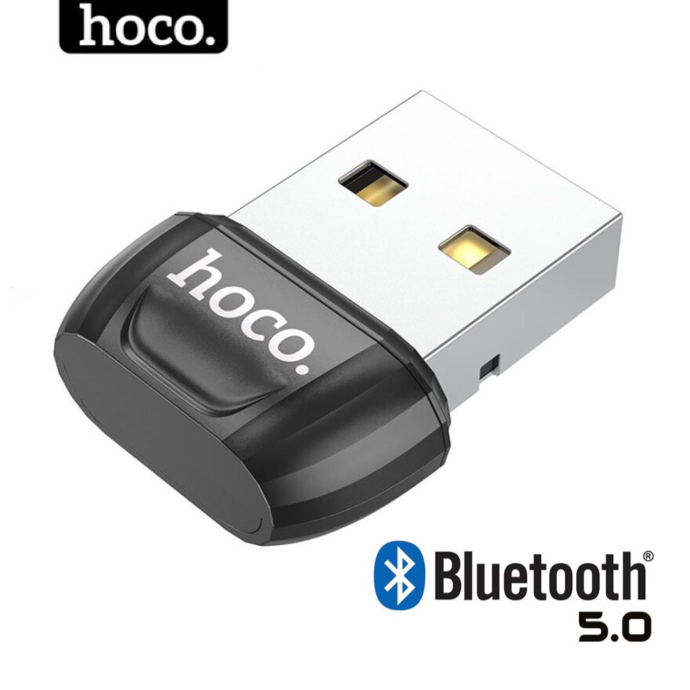 Usb bluetooth 5.0 HOCO giúp máy tính bàn máy tính cây Laptop thu phát sóng blutooth hocomall | BigBuy360 - bigbuy360.vn