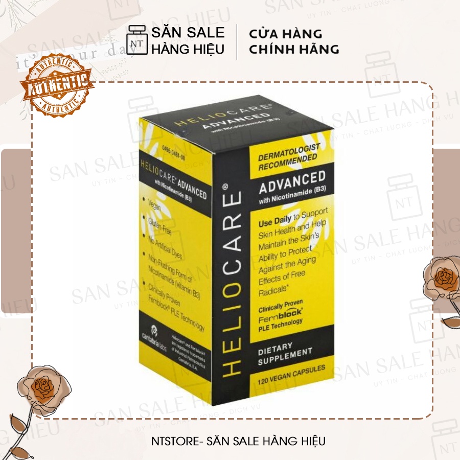 Viên Uống Chống Nắng Toàn Thân Heliocare 120 viên chính hãng