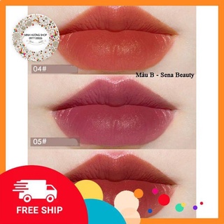 Set 3 cây son kem lì herorange fluffy lip glaze