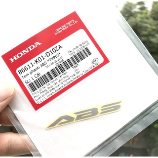Tem Chữ ABS Honda
