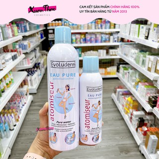 Xịt Khoáng Evoluderm Atomiseur Eau Pure Water