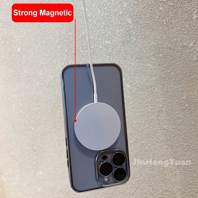Ốp Điện Thoại Mềm Trong Suốt Màu Tím Đậm Cho IPhone 14 13 12 11 Pro Max