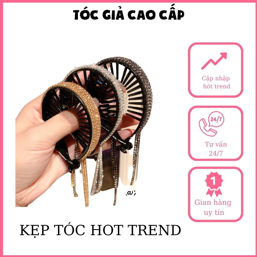 [Mã FAMARAL1 giảm 10K đơn 50K]Kẹp tóc nữ thời trang đẹp phong cách hàn quốc, KT999