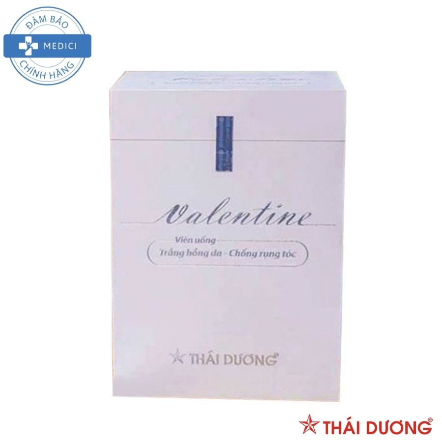 [CHÍNH HÃNG] Viên Uống Dưỡng Trắng Hồng Da Valentine - Sao Thái Dương
