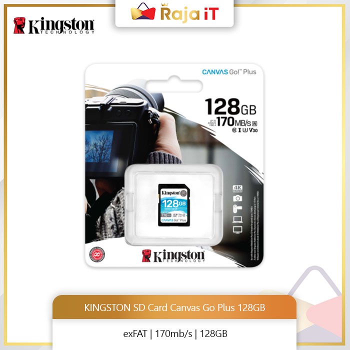 Thẻ Nhớ Vải Canvas Kingston Sd 128gb | BigBuy360 - bigbuy360.vn