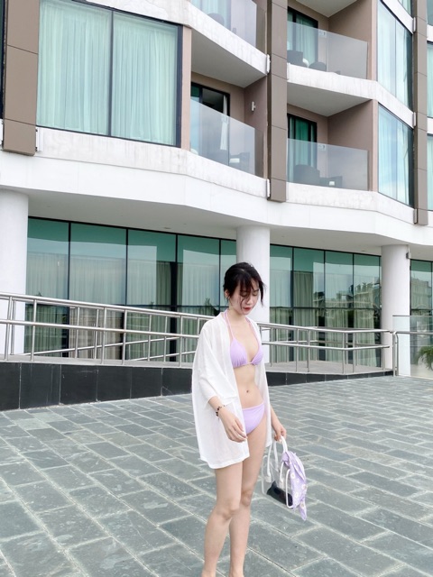 Áo kimono trắng trơn | BigBuy360 - bigbuy360.vn