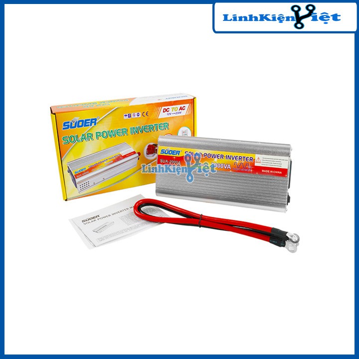 Kích điện SDA 12VDC lên 220VAC Sin Mô Phỏng - 2000W