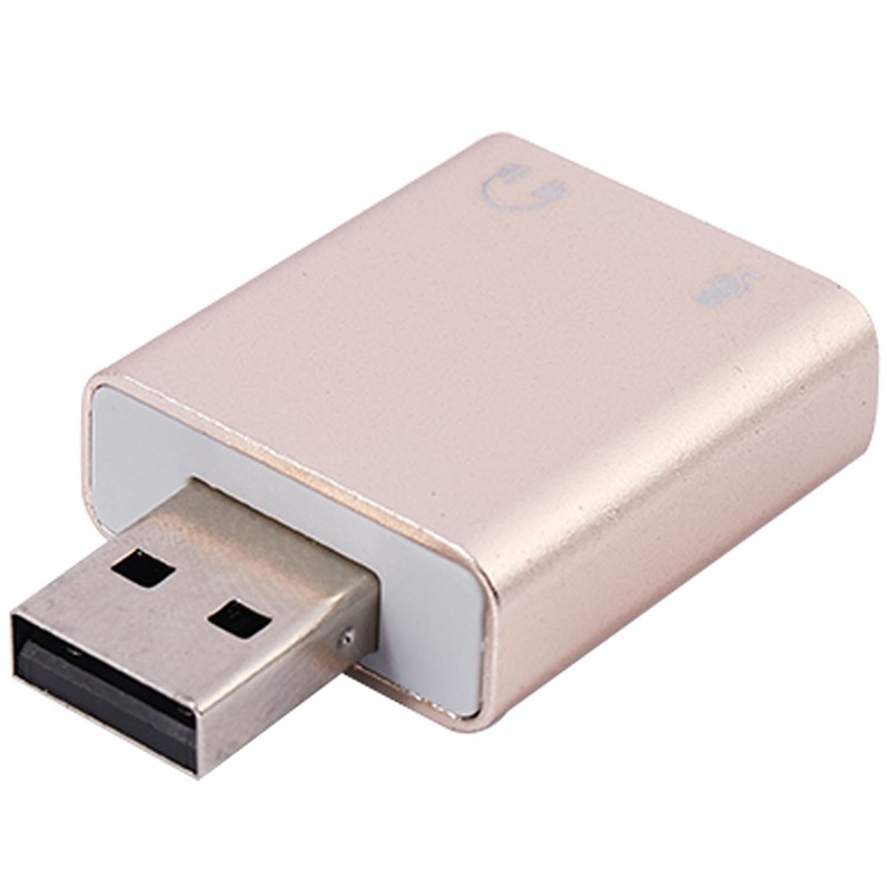 Cáp Chuyển Đổi Âm Thanh Usb 7.1 Sang Jack 3.5mm