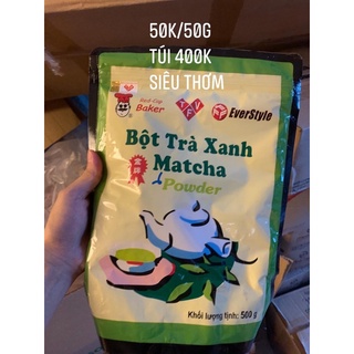 Bột trà xanh matcha-tách lẻ 50g