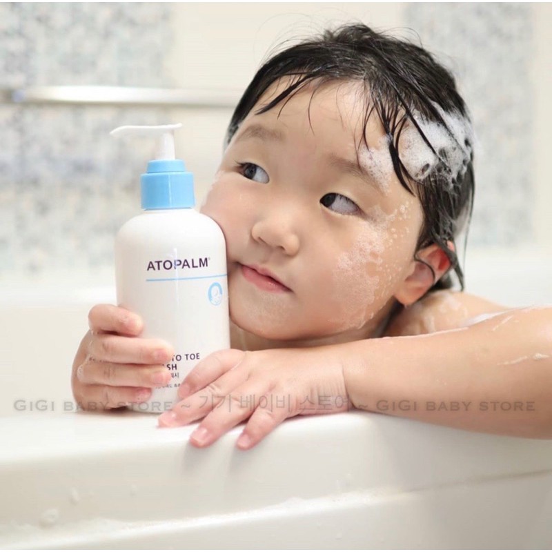 <100ml/300ml/460ml> SỮA TẮM GỘI KHÁNG KHUẨN DỊU NHẸ ATOPALM TOP TO TOE WASH TRẺ SƠ SINH VÀ TRẺ NHỎ