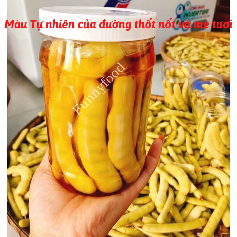 Me Ngâm Đường Thốt Nốt Handmade – Me Ngâm Đường Ngon – [Ship Hỏa Tốc HCM] – Funnyfood