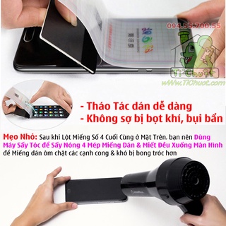 [Mặt Trước] Dán Dẻo PPF Samsung A80 Trong Suốt