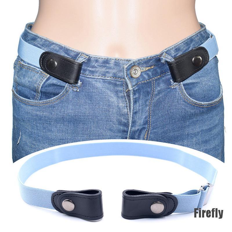 Thắt Lưng Jean Không Khóa Thời Trang Cho Nam Nữ