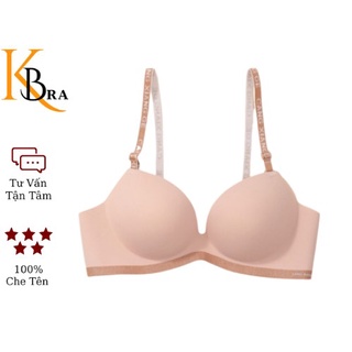 Áo ngực su không gọng nâng ngực đúc cao su non KBRA A19