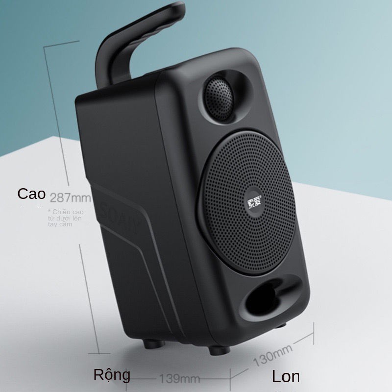 Loa Bluetooth Sony Ericsson SH36 Âm thanh gia đình âm thanh cao ngoài trời hát vuông mini siêu trầm không dây