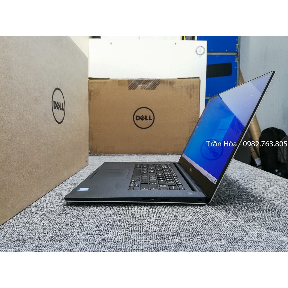 Laptop chuyên đồ họa Dell Precision 5520 - Core i7 7820HQ, Ram 32GB, ổ SSD 512GB, VGA Nvidia Quadro M1200M 4GB, Màn 4K.