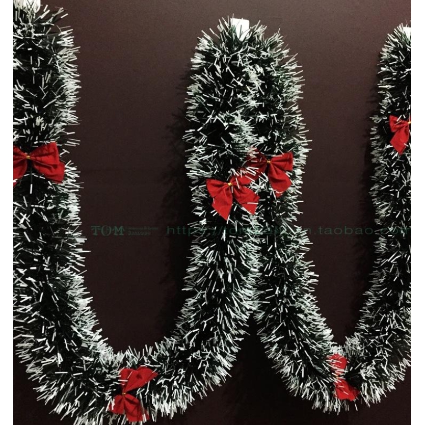 Dây ruy băng làm vòng hoa trang trí Giáng Sinh