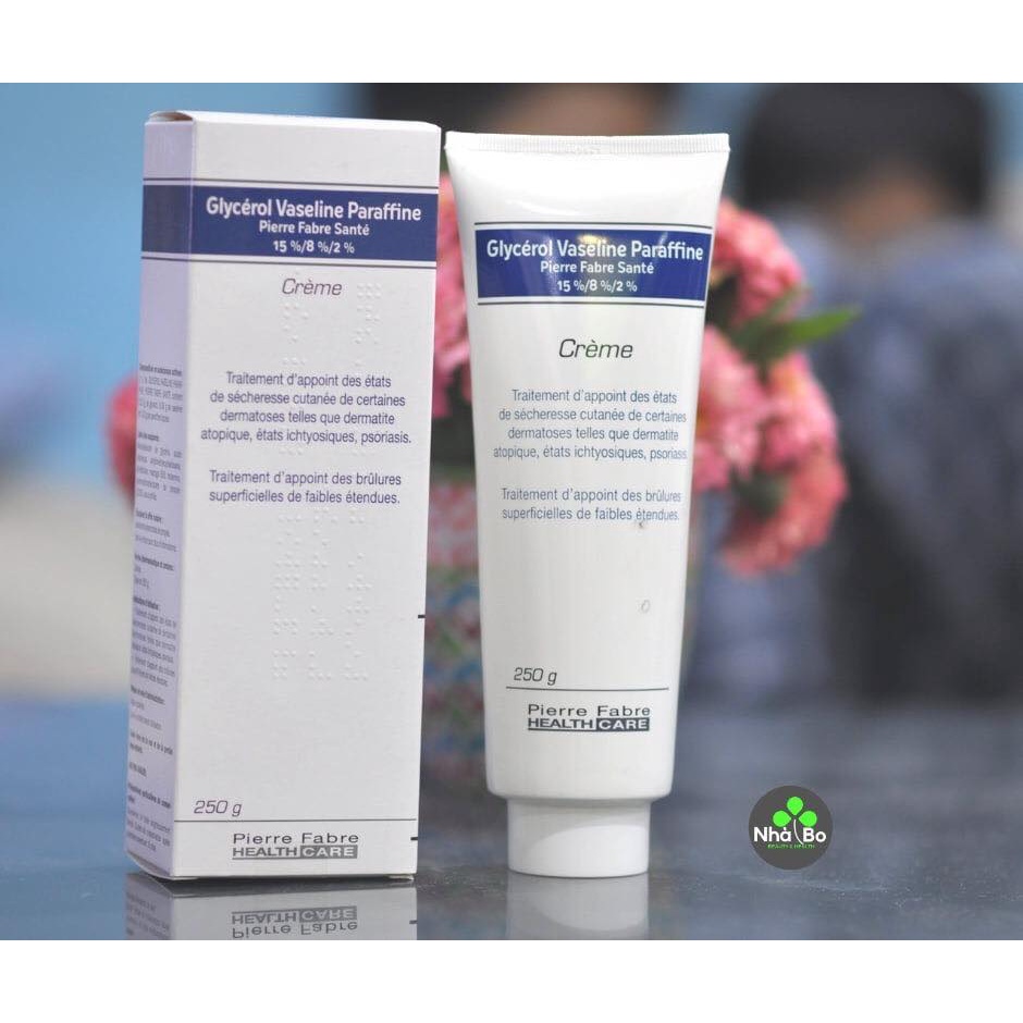 kem nẻ, chàm Glycerol Vasaline Paraffine