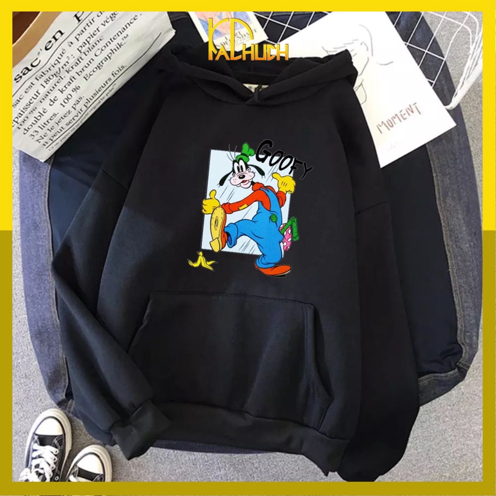 ÁO HOODIE NAM NỮ IN GOOFY (NHIỀU MÀU)