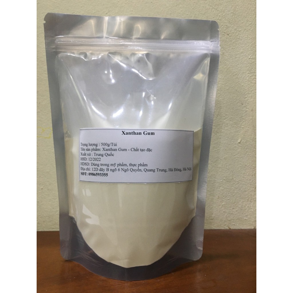 Xanthan Gum - Phụ gia tạo đặc thực phẩm 500g