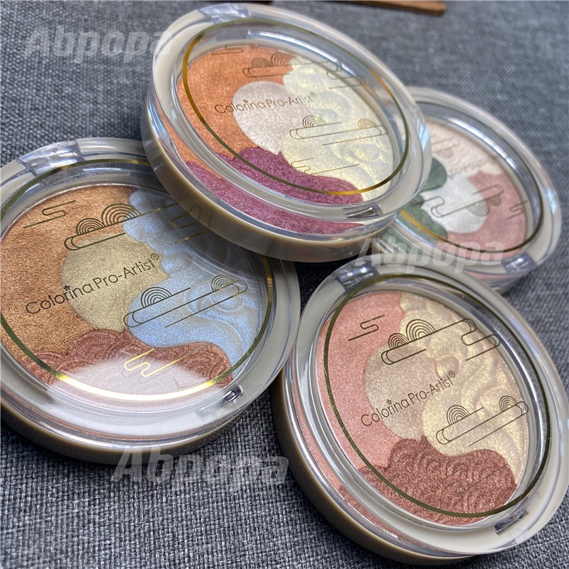 [Hàng mới về] Bảng phấn mắt Colorina Pro-Artist với 4 màu ánh nhũ chống thấm nước lâu trôi | BigBuy360 - bigbuy360.vn