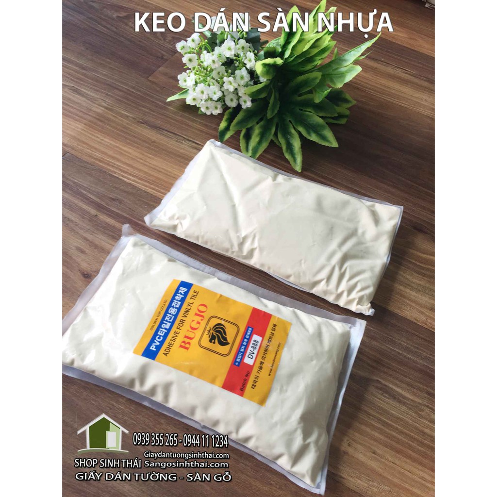 Keo dán sàn nhựa - bịch 1kg