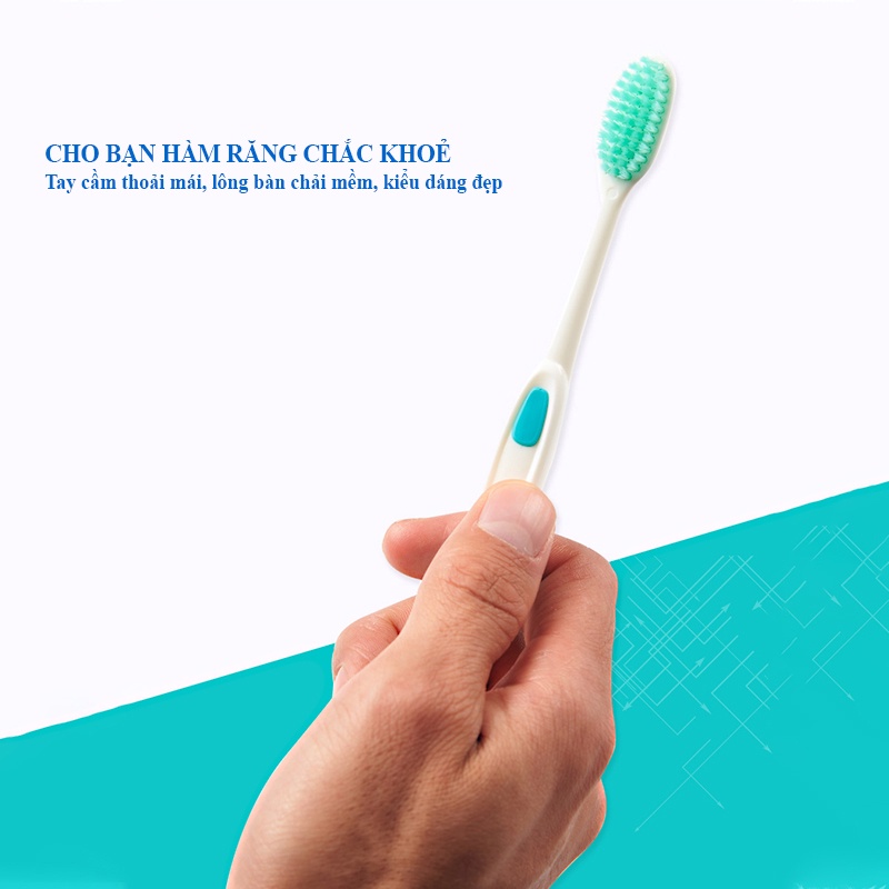 Bàn chải đánh răng ATETA chăm sóc vệ sinh răng miệng AT8