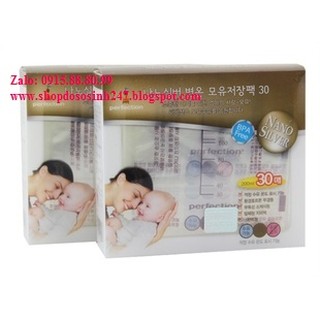 30 Túi trữ sữa Nano Hàn Quốc