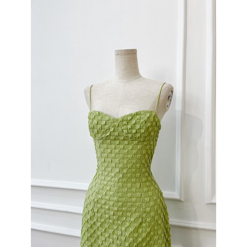 Đầm xoè 2 dây 3M thiết kế