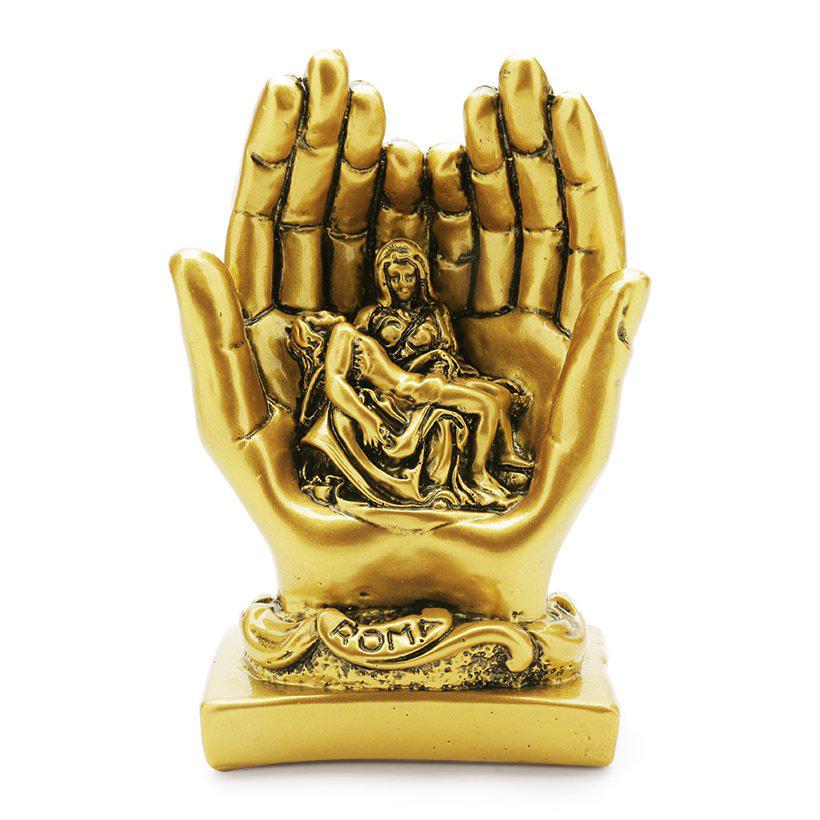 Tượng bàn tay chúa 16x12cm