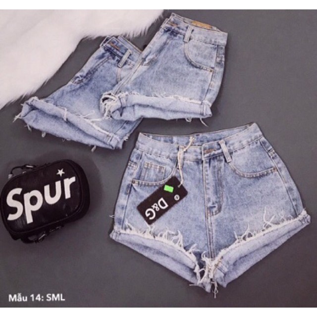 [ SIÊU RẺ ] Quần sooc nữ bò trơn | BigBuy360 - bigbuy360.vn