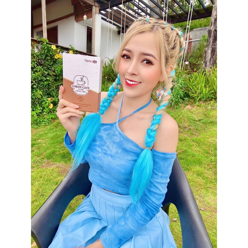 [NGUYÊN CHẤT] Cà phê Trùng thảo TIENS hộp 12 gói Mix Nhân sâm Linh chi Kỷ tử hàng xuất khẩu | BigBuy360 - bigbuy360.vn