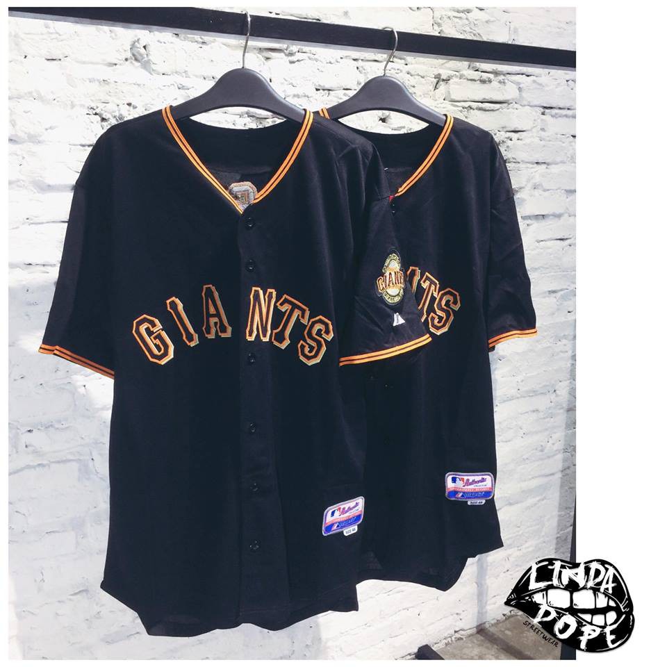 Baseball New Jersey Giant Black Siêu HOT