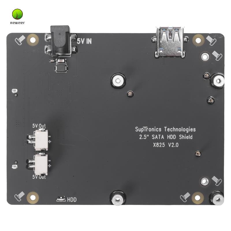 Bảng Mạch Mở Rộng Cho Raspberry Pi 4 El B X825 V2.0 2.5 Inch Sata