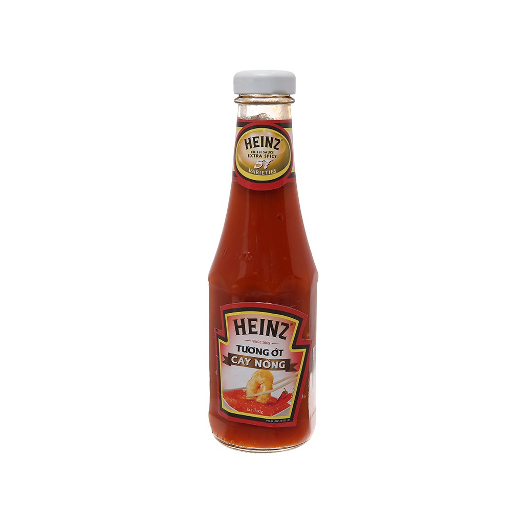 Tương ớt cay nồng Heinz Chilli Sauce Extra Spicy 57 chai 300g