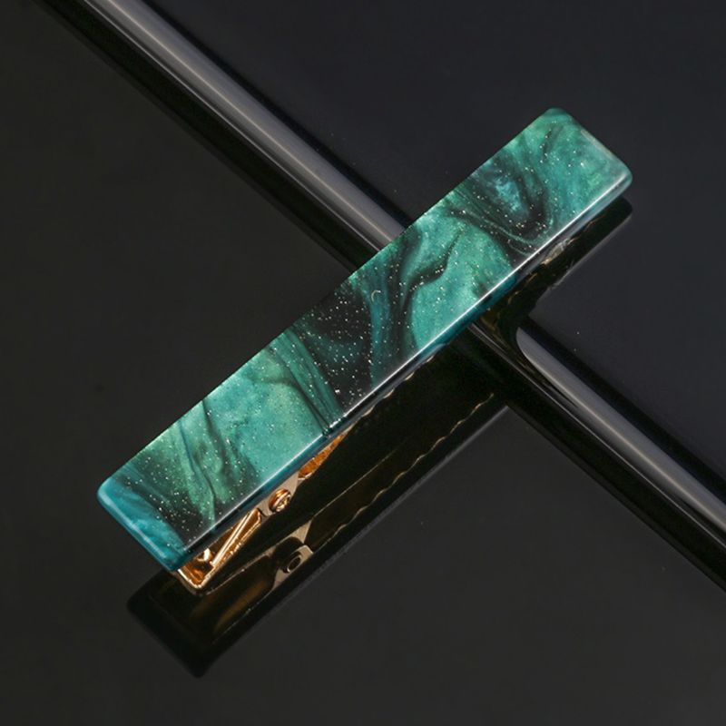 Set 3 Kẹp Tóc Họa Tiết Vân Đá Thời Trang Cho Nữ