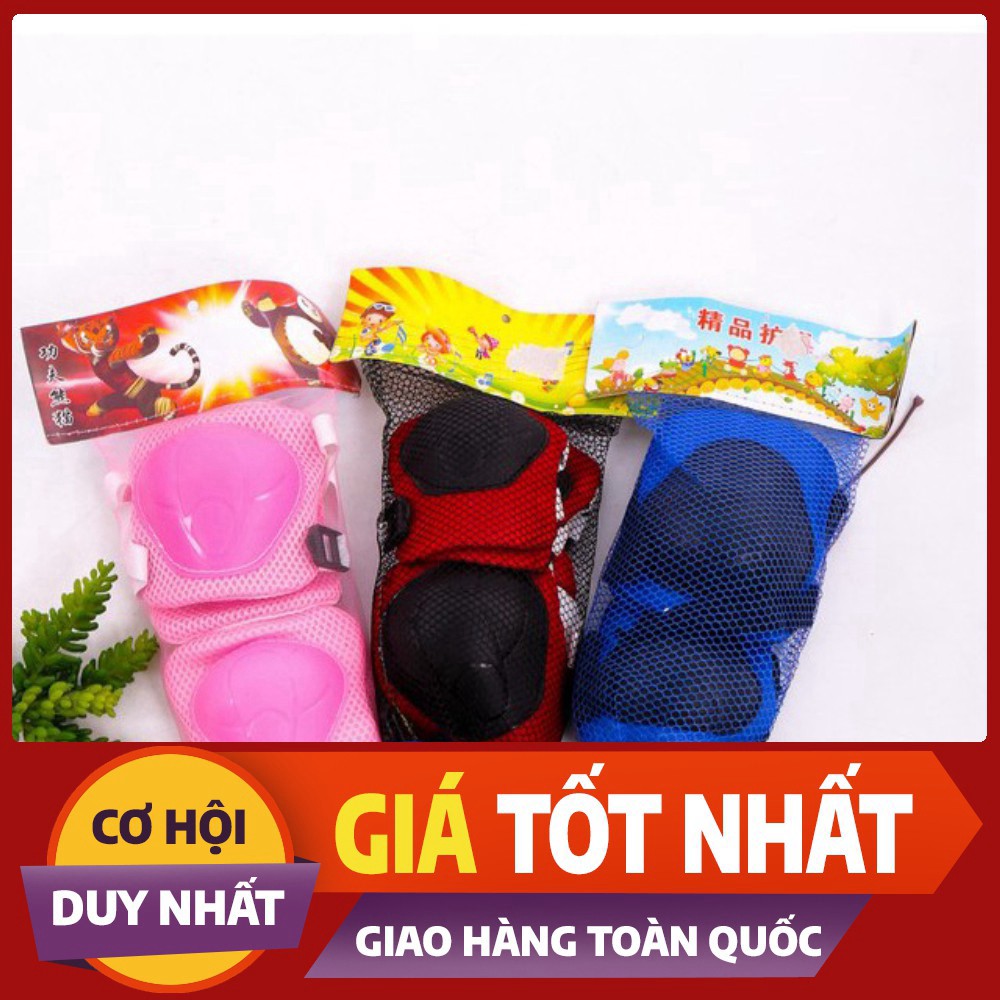 (Tốt) (Rẻ Vô Địch) Bộ Bảo Hộ Chân Tay Thể Thao Cho Bé - 2592 (Hàng Tốt) (Loại Cao Cấp)