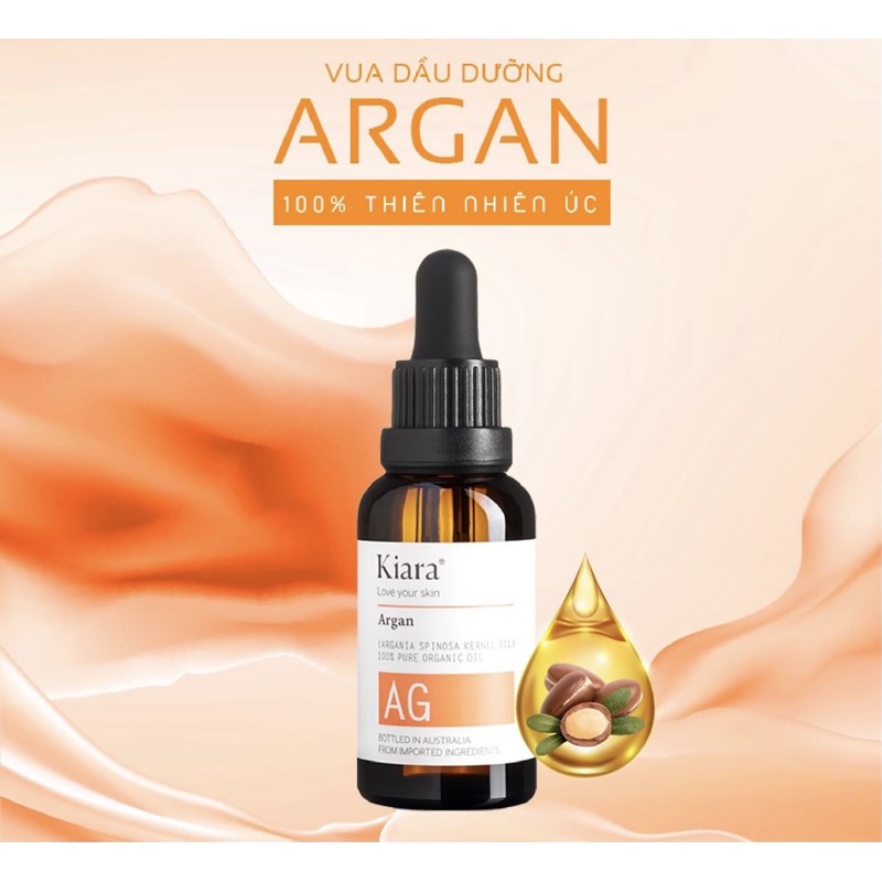 DẦU DƯỠNG KIARA ARGAN OIL (Dầu Argan)