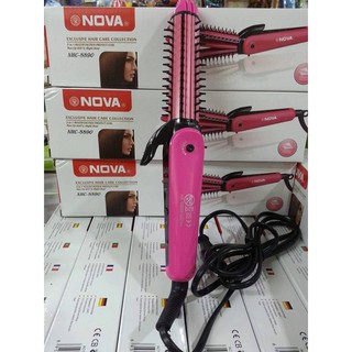 Máy làm tóc 3 in 1 đa năng Lược điện Nova