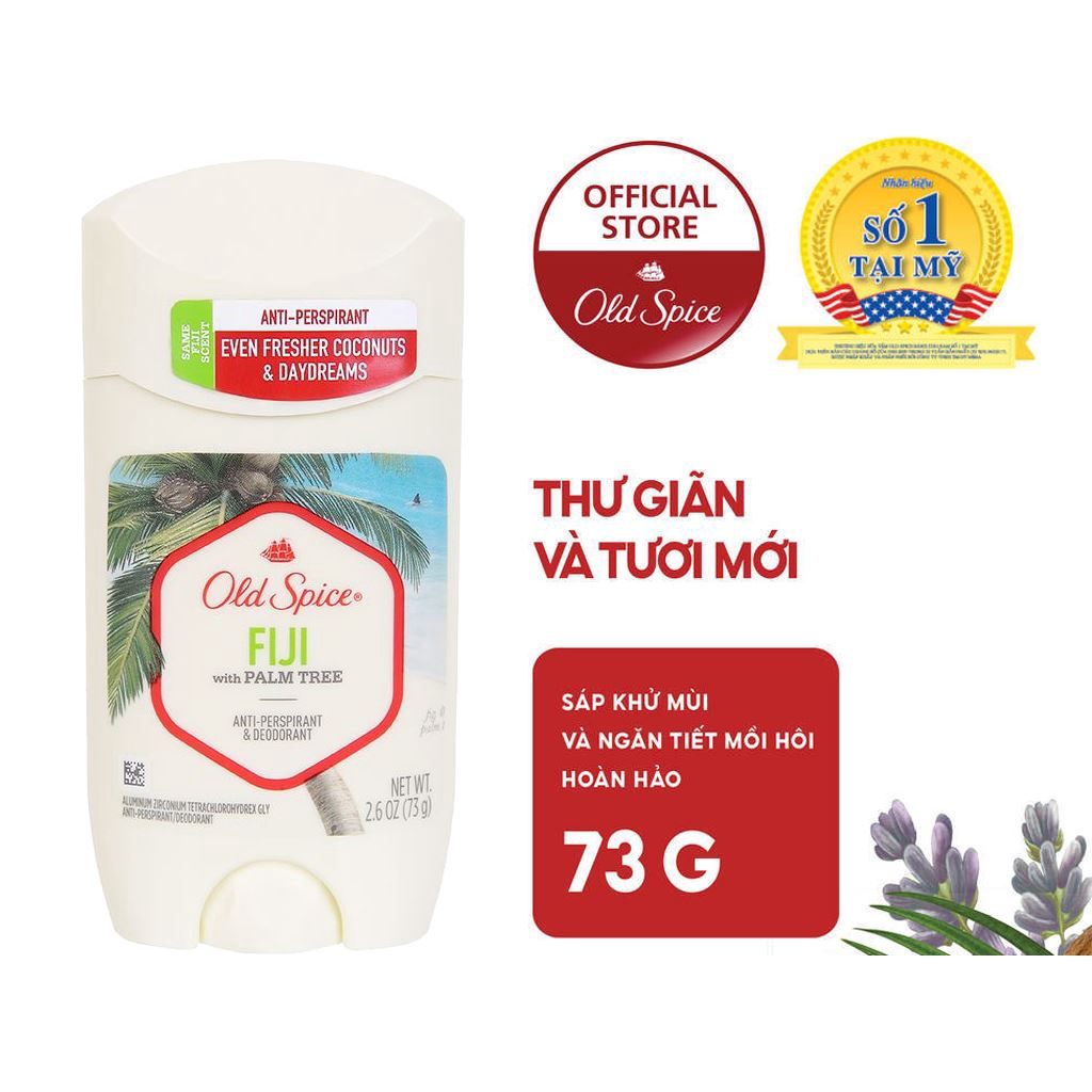Lăn Khử Mùi Old Spice USA 85g/73g
