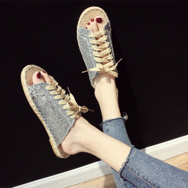 Dép không biết đặt tên là gì :)), dép cói, dép buộc giây | BigBuy360 - bigbuy360.vn