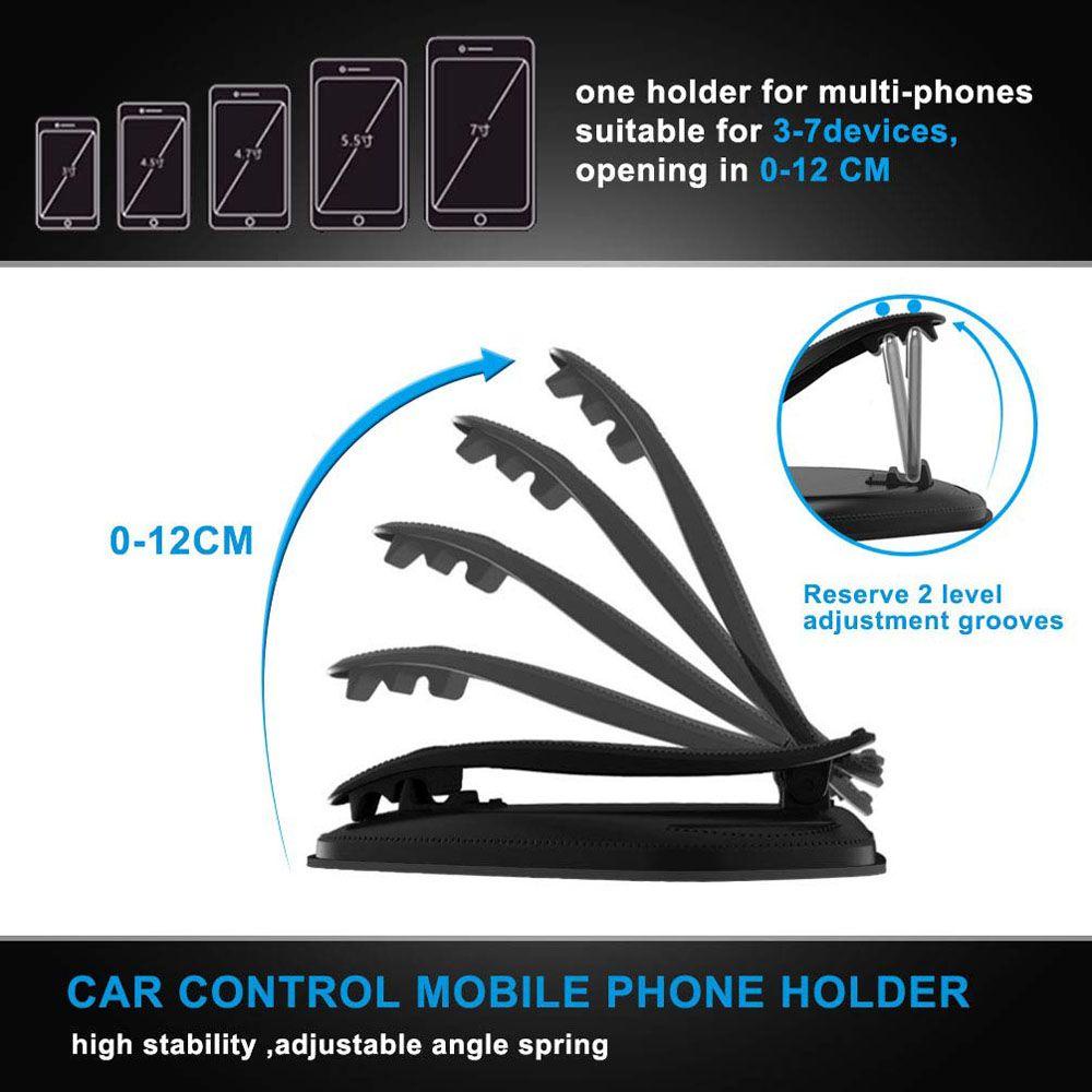 VANES1 Giá Đỡ Điện Thoại Bằng Silicon Chất Lượng Cao Cho Xe Hơi