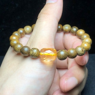 Vòng Tay Trầm Hương - Lu Thống Vàng Tài Lộc