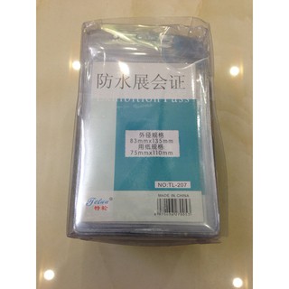 Bao đeo thẻ nhân viên nhựa dọc tl207 kt 83x135mm