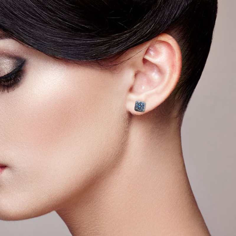 Khuyên Tai Nữ Đính Ngọc Thời Trang Hàn