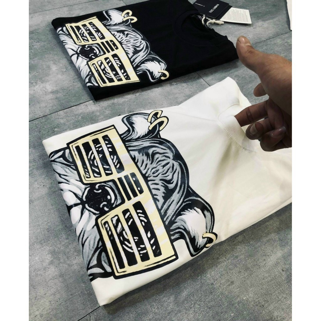 Áo Thun Nam Ngắn Tay In Hình Chó Đeo Kính Phong Cách Cổ Tròn Áo Phông Nam Chất Vải Cotton AC40 | BigBuy360 - bigbuy360.vn