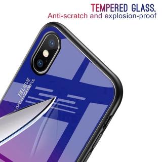 OnePlus   OnePlus 5 OnePlus 6 OnePlus 5T OnePlus 6T OnePlus 7   Case Glossy Gradient Tempered Glass Hard Phone Case Cover