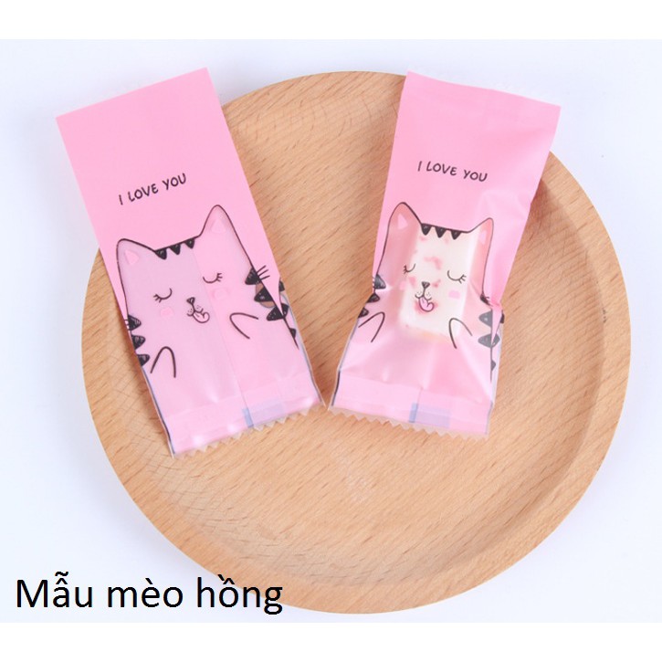 Túi đựng kẹo nougat 100c cute loại dày